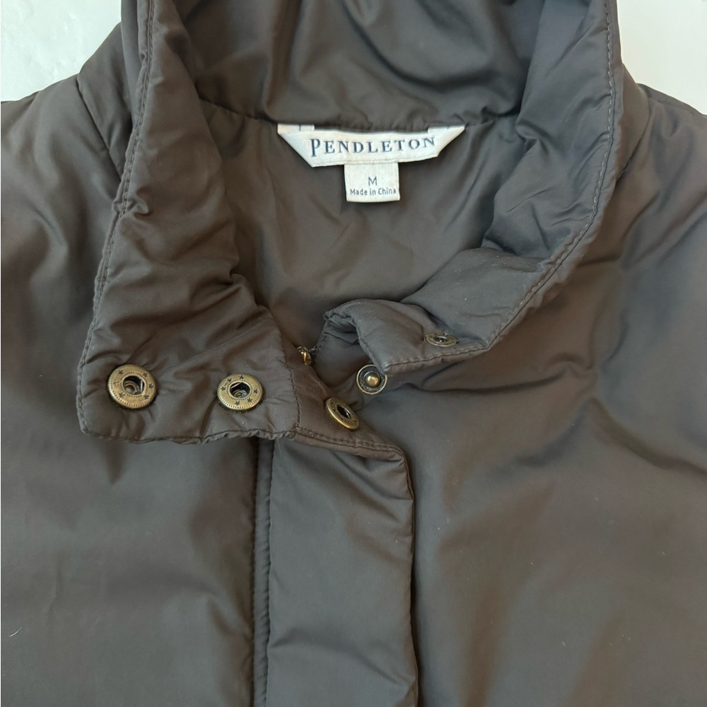 Pendleton Dark Brown Polyester Jacket